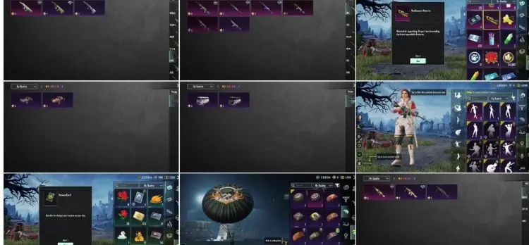 PGM511 Glacier Level 1+Material Upgrade, 2 Mythic Outfits, 84 Outfits, Collector Title, Multiple Emotes and Parachutes (G)